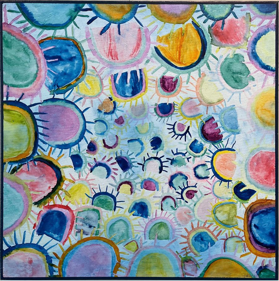 Sarah Gibson, Speckled Clouds