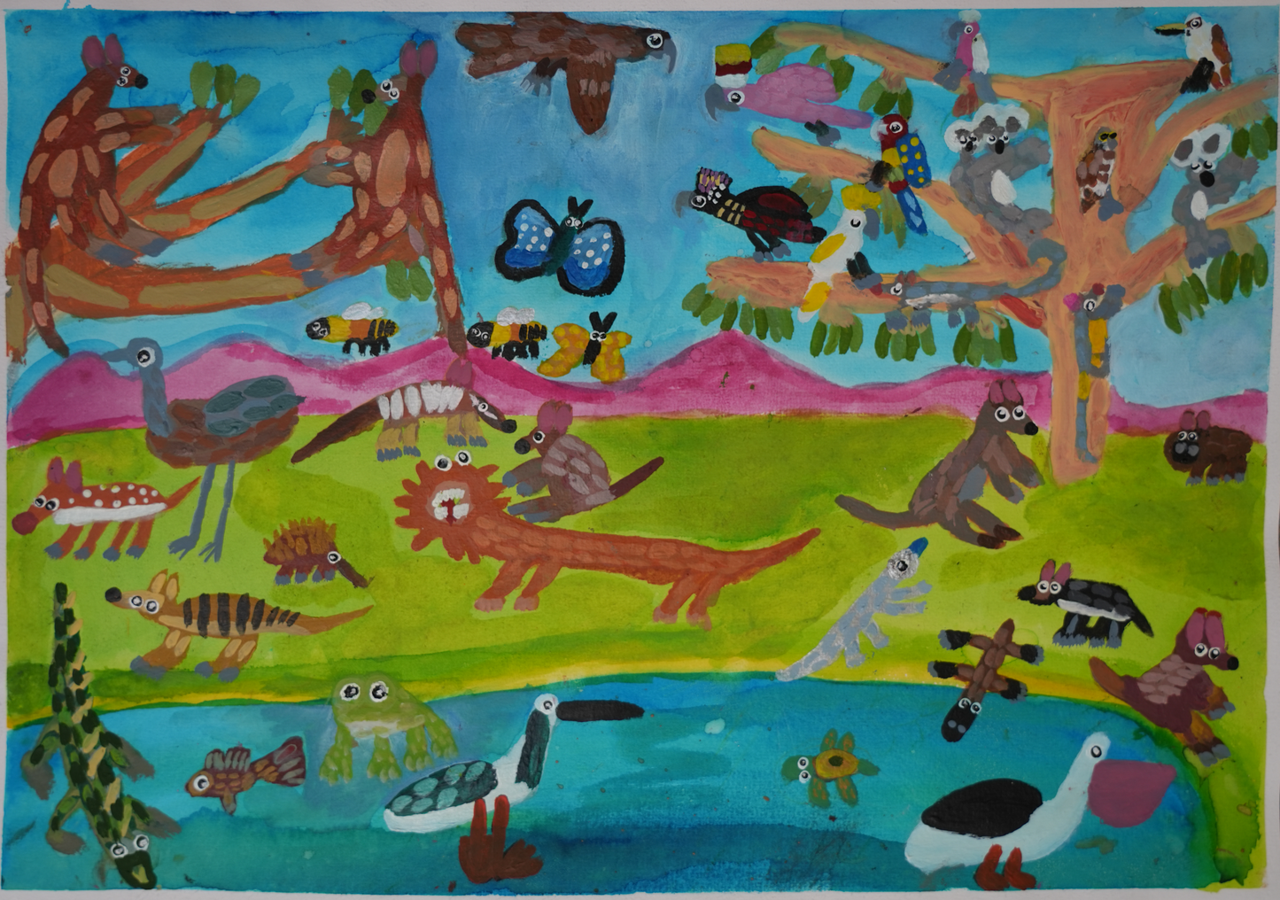 A-Z Watercolour Paintings