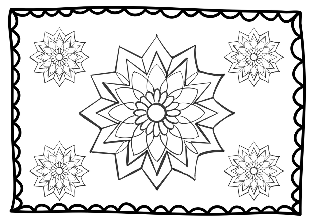 Mindful Colouring by Jordy