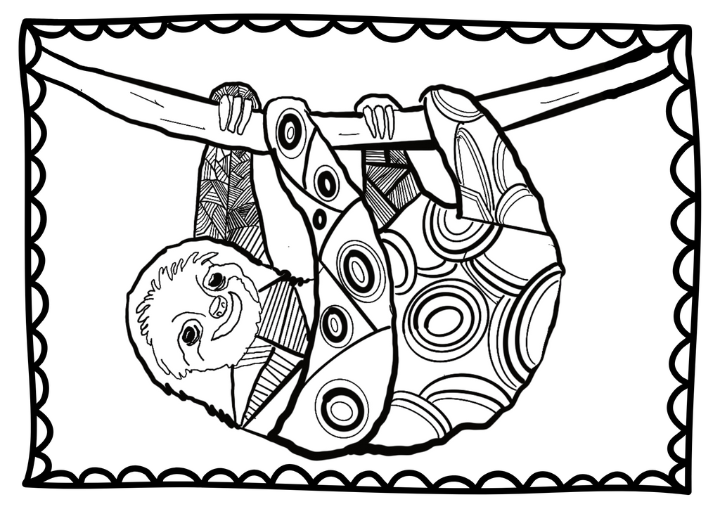 Mindful Colouring by Jordy