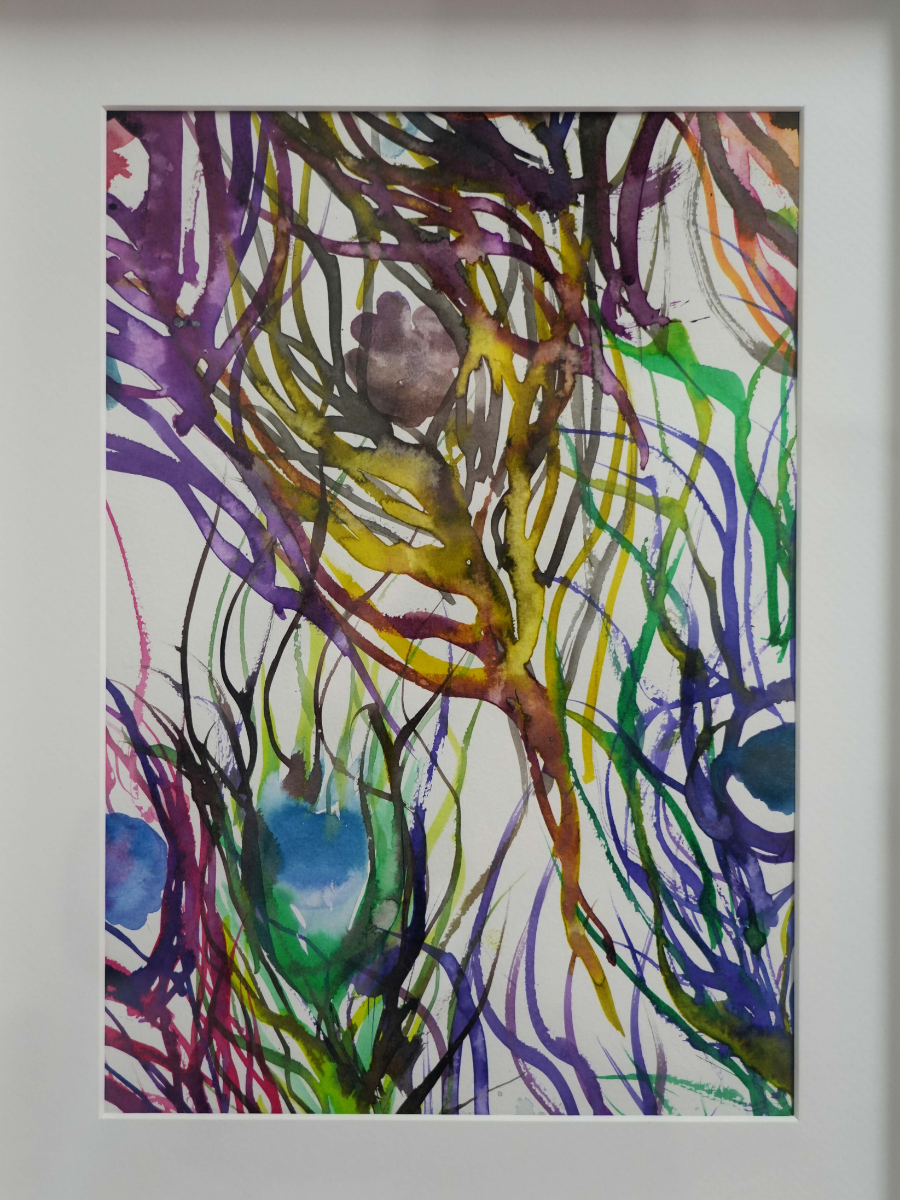 Mimi Varasdi  Leaf Exploration Triptych 1