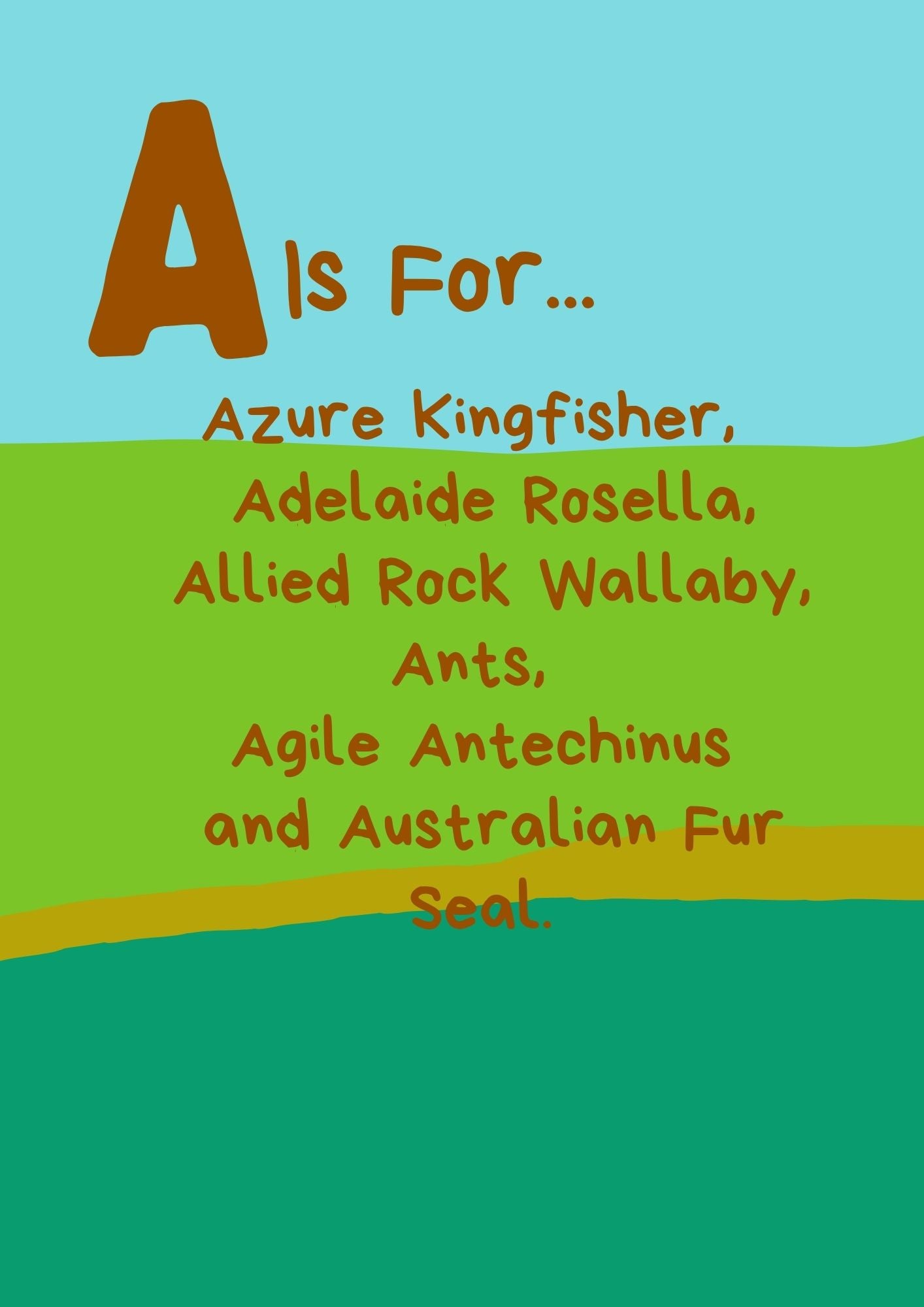 Australian Animals A-Z by Henry Deakin