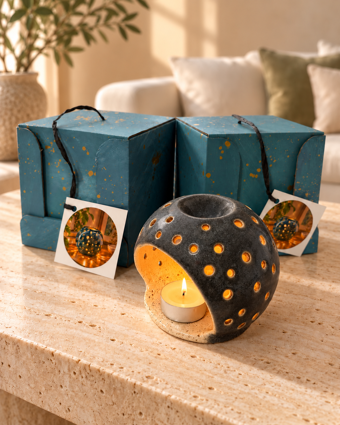 Ceramic Candles and Oil Burners