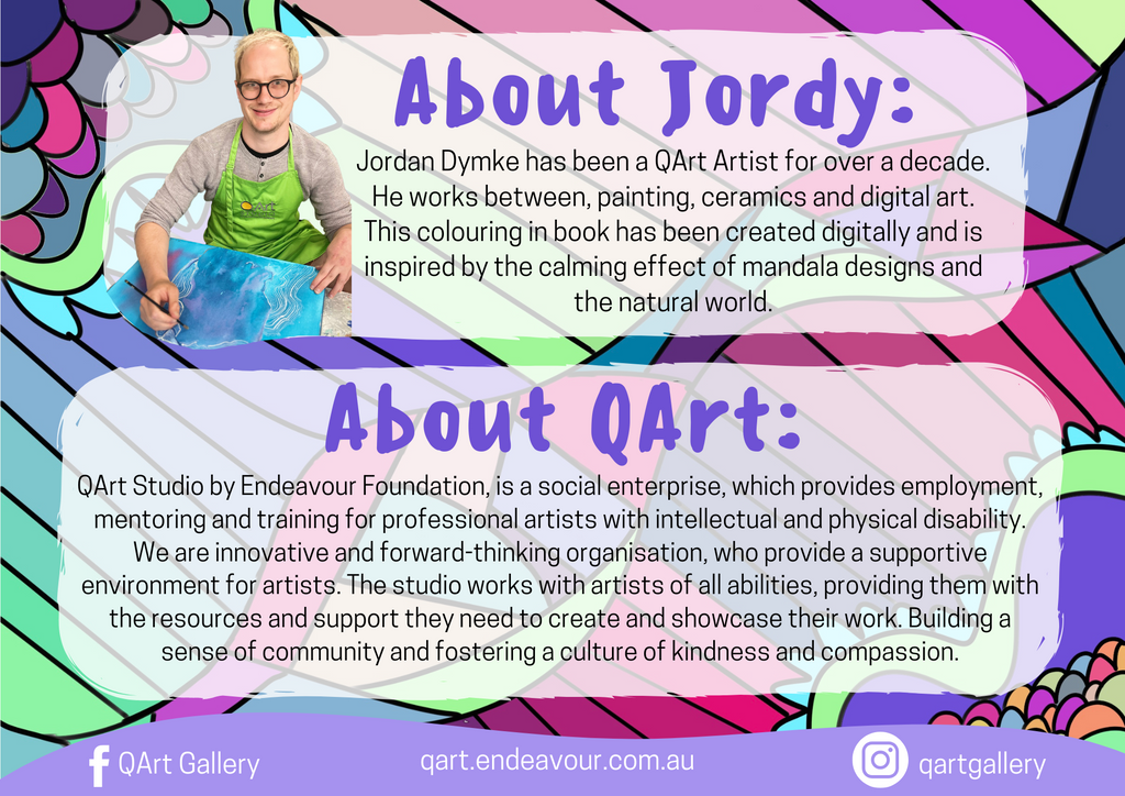 Mindful Colouring by Jordy