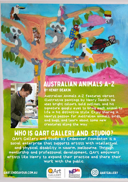 Australian Animals A-Z by Henry Deakin
