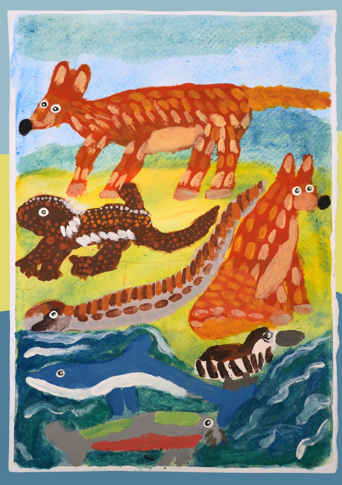 Australian Animals A-Z by Henry Deakin