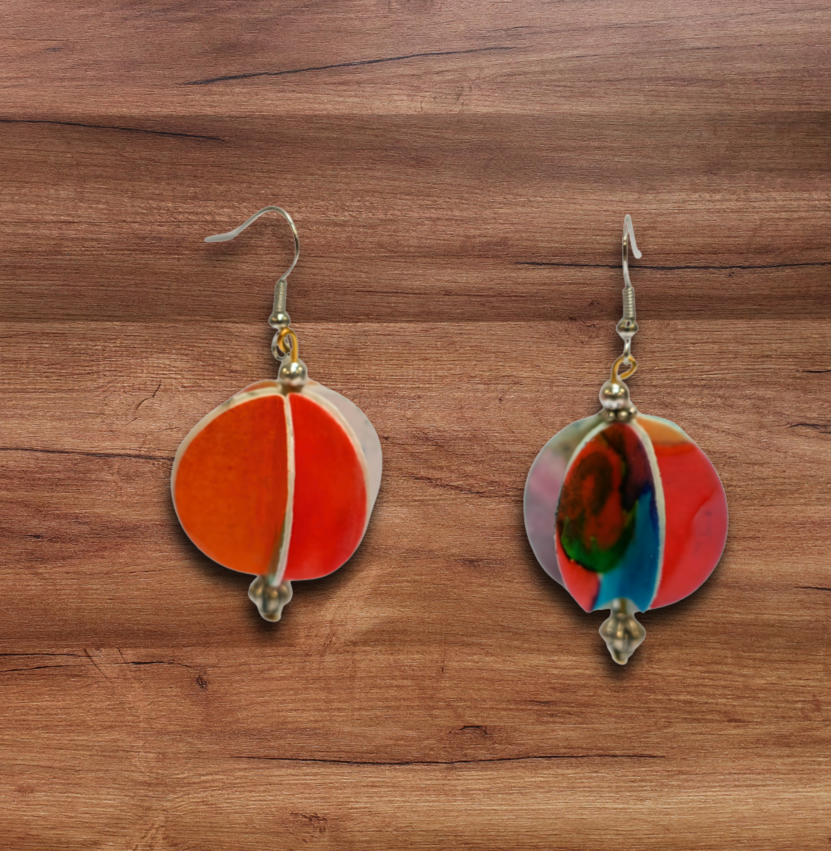 Fidget Recycled Paper Earrings