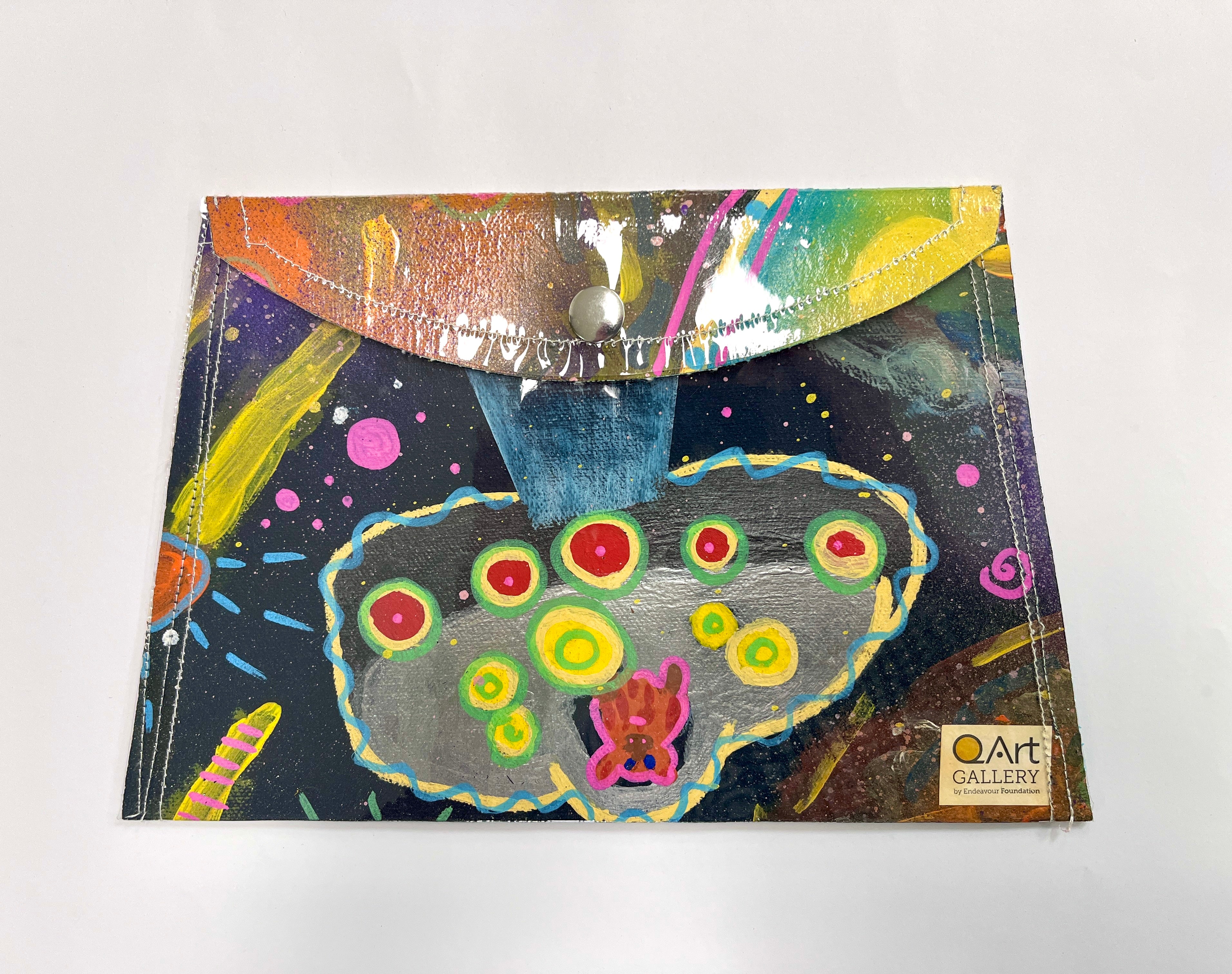 Handmade Art Clutch