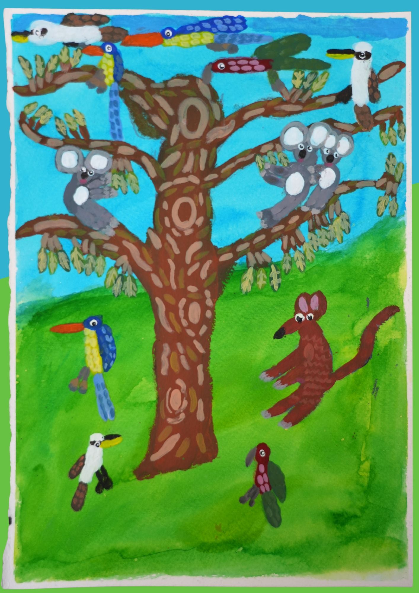 A-Z Watercolour Paintings