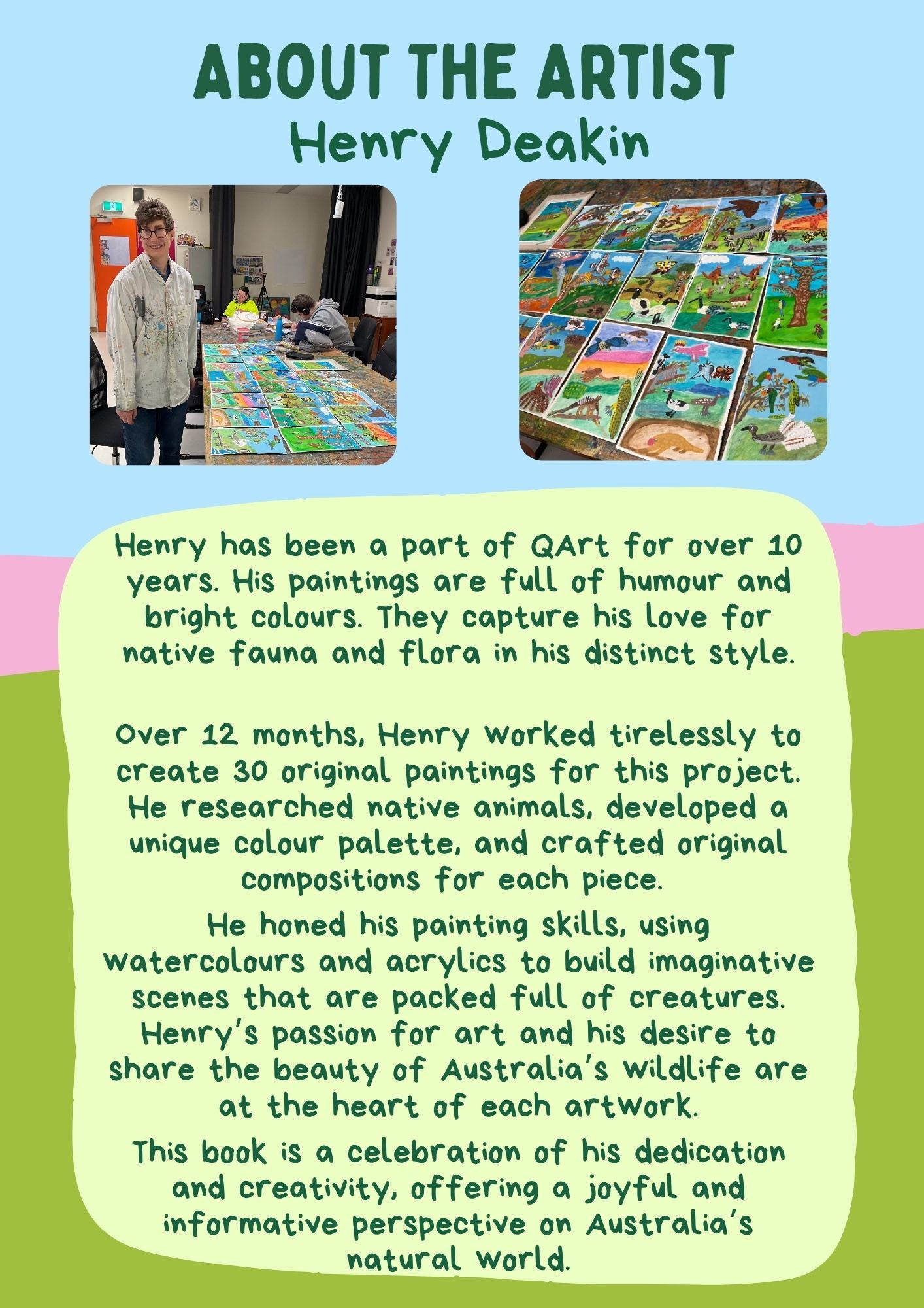 Australian Animals A-Z by Henry Deakin