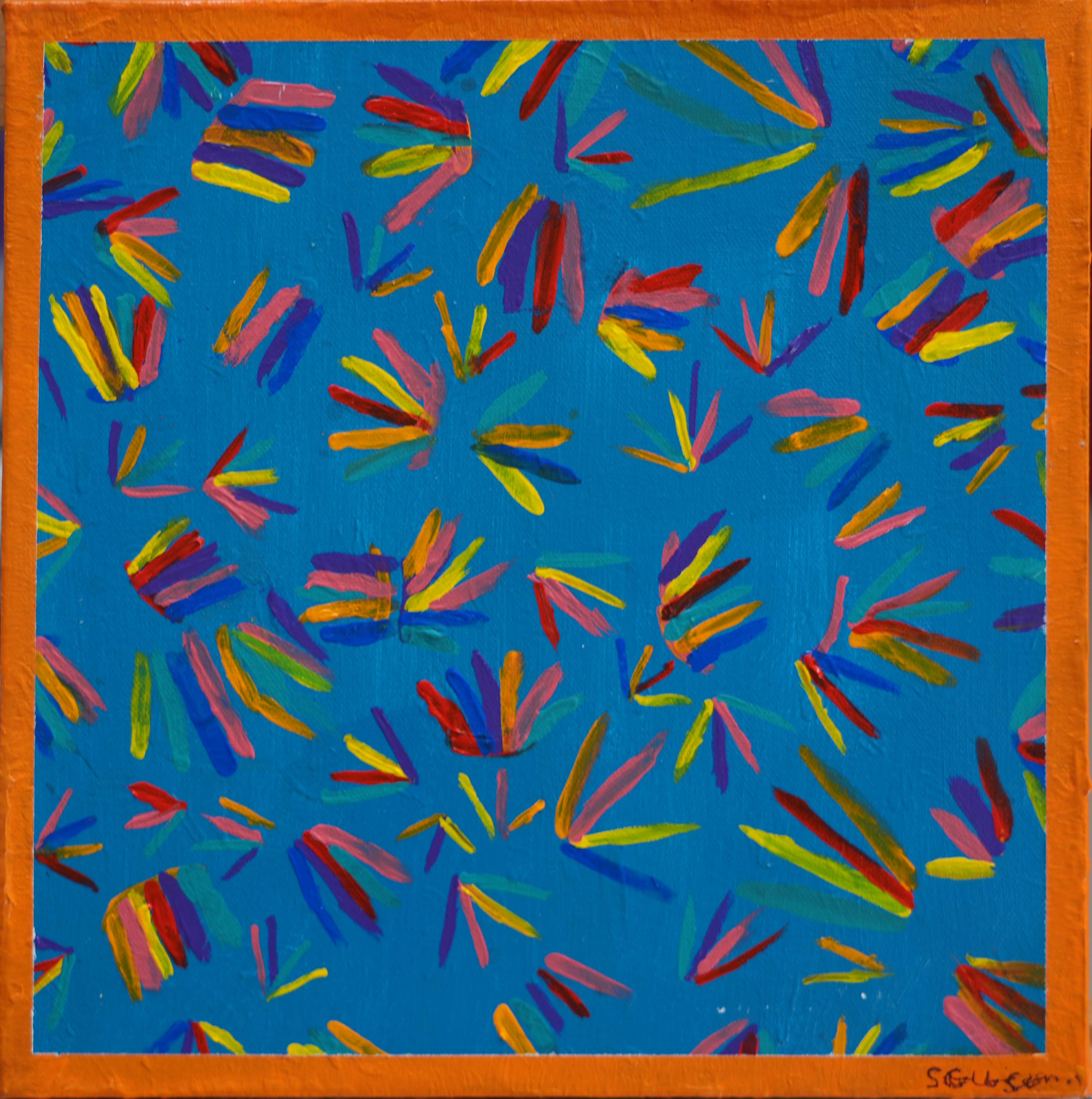 Fire Wheel Flowers – QArt Studio & Gallery