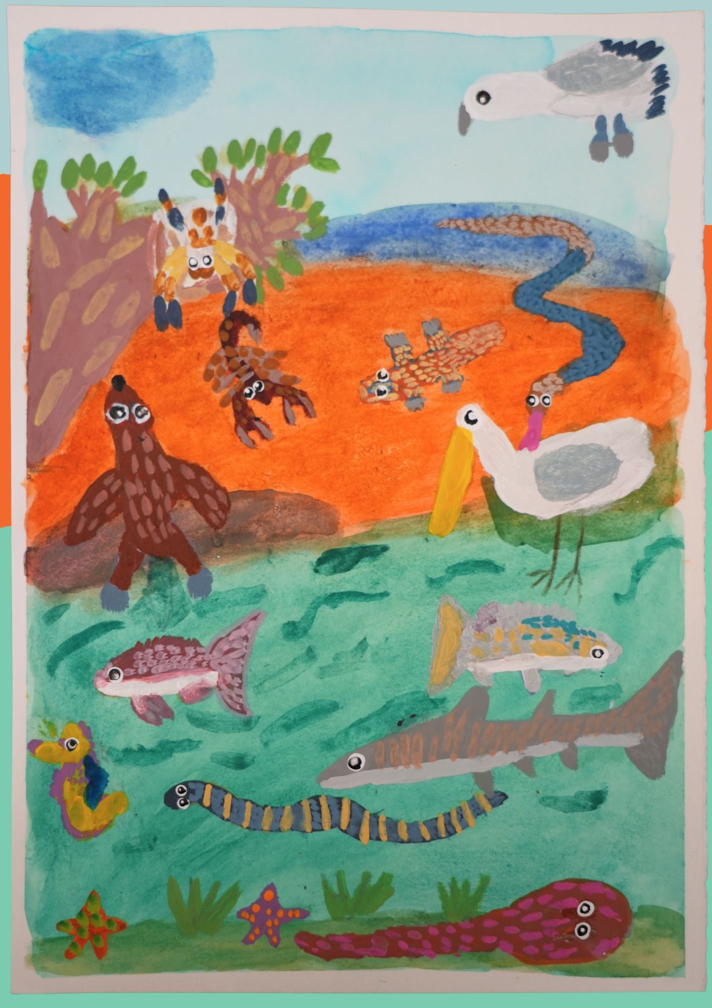 A-Z Watercolour Paintings