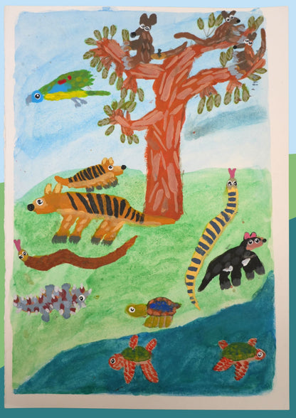 A-Z Watercolour Paintings