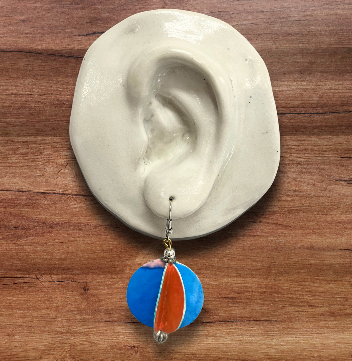 Fidget Recycled Paper Earrings