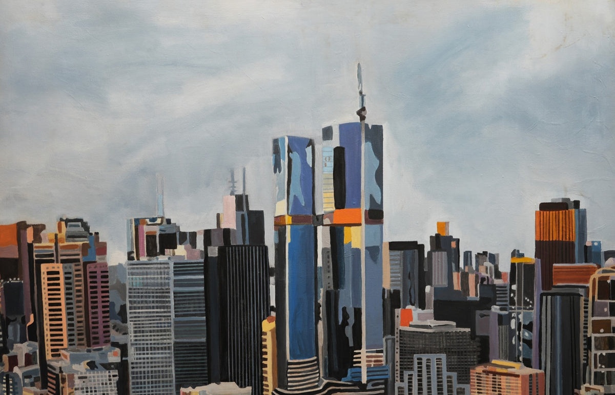 Melbourne City Scape – QArt Studio & Gallery