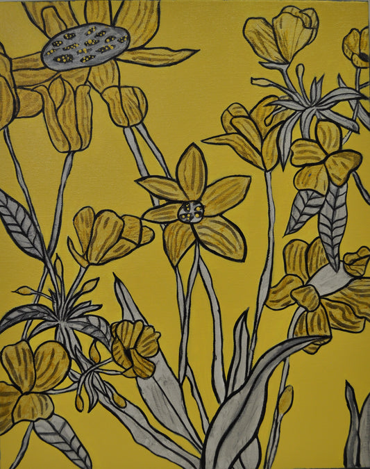 Golden Flowers